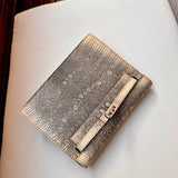 Close-up detail of streamlined bag design