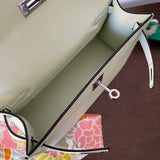 Interior view of elegant premium bag