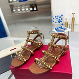 Close-up of Valentino Garavani shoes craftsmanship