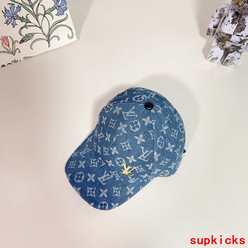Side view of Louis Vuitton unisex cap