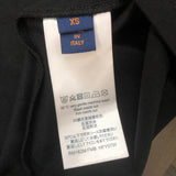 Back view of Louis Vuitton cotton t-shirt with label-forward styling