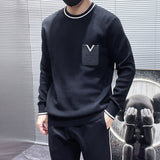 Close-up detail shot of Louis Vuitton luxury clothing with relaxed-fit cut