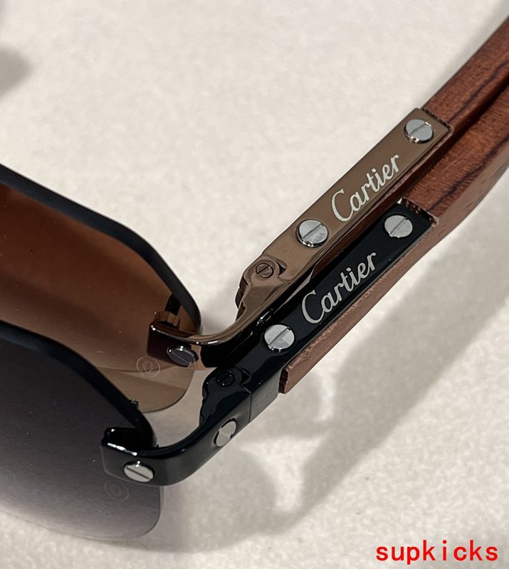 Front view of Cartier unisex sunglasses