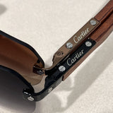 Front view of Cartier unisex sunglasses