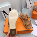 Hermès White Ankle Strap Heels - Back View