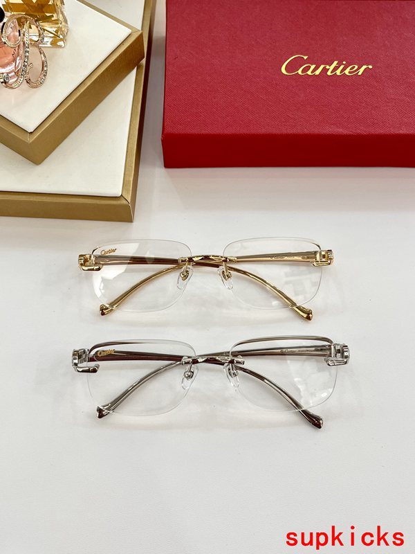 Front view of Cartier unisex sunglasses