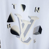 Full styled look of Louis Vuitton cotton t-shirt with relaxed-fit cut
