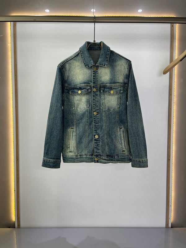 Back view of Louis Vuitton luxury clothing with streetwear-inspired cut