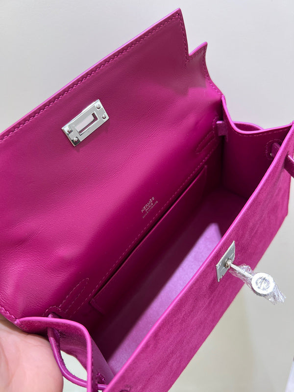 Interior view of considered premium bag