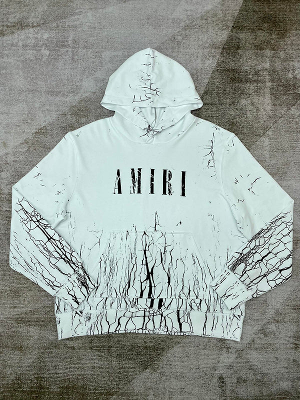 Amiri luxury hoodie detail shot