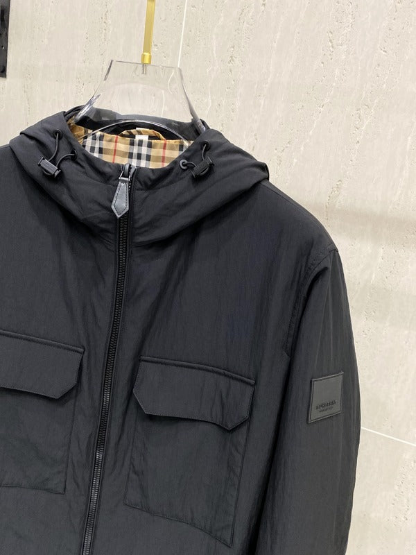 Burberry clothing close-up — premium authentic designer style