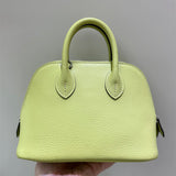 Close-up detail of clean-lined bag design