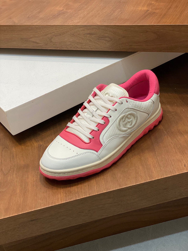 Gucci sneakers detailed view showing premium designer craftsmanship
