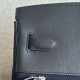 Close-up detail of statement bag design