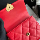 Zivas Charm Polished Finish Luxury Handbag (Thoughtfully Structured Design) – Interior View