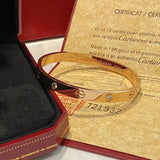Close-up detail view of Cartier unisex jewelry piece