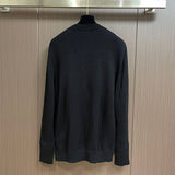 Side profile of Louis Vuitton luxury clothing with monogram-inspired silhouette