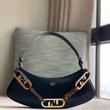 Ziva's Charm handbag – front view (32cm*11cm*5cm)