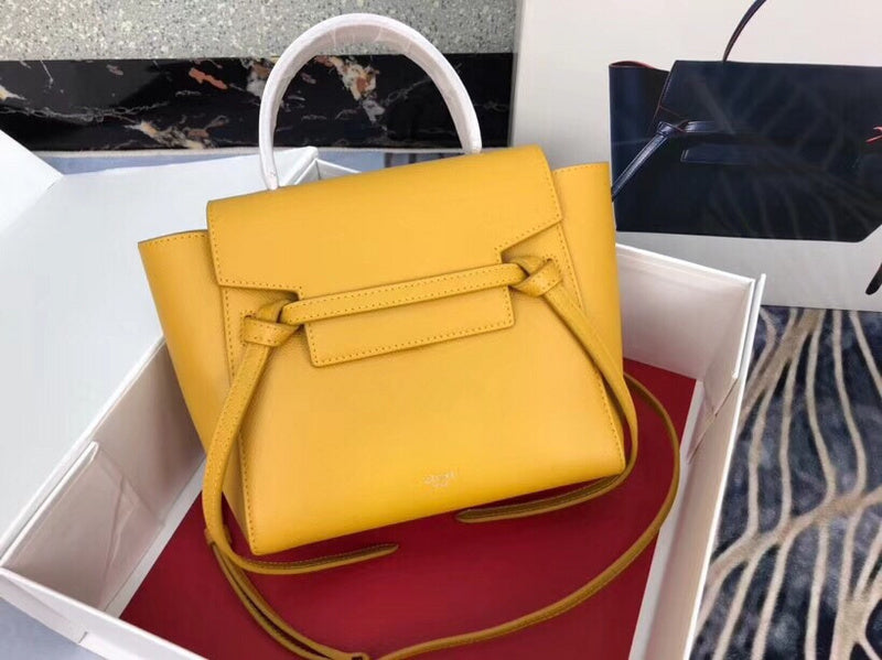 Side profile of premium statement women's handbag – women's luxury handbag