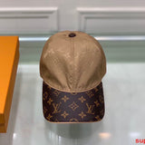 Close-up detail view of Louis Vuitton unisex cap