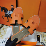 Hermes sandals Style 086 - styled lifestyle view