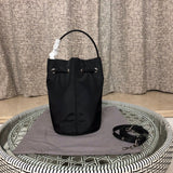 Close-up detail of classic polished women's handbag – women's luxury accessory