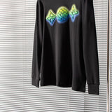 Side profile of Louis Vuitton luxury clothing with label-forward styling