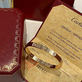 Angled view of Cartier unisex jewelry piece