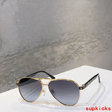 Angled view of Louis Vuitton unisex sunglasses