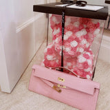  signature handbag styled with outfit 12