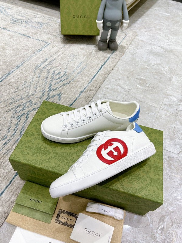 Gucci muted earth tones luxury sneakers view 4 everyday casual design
