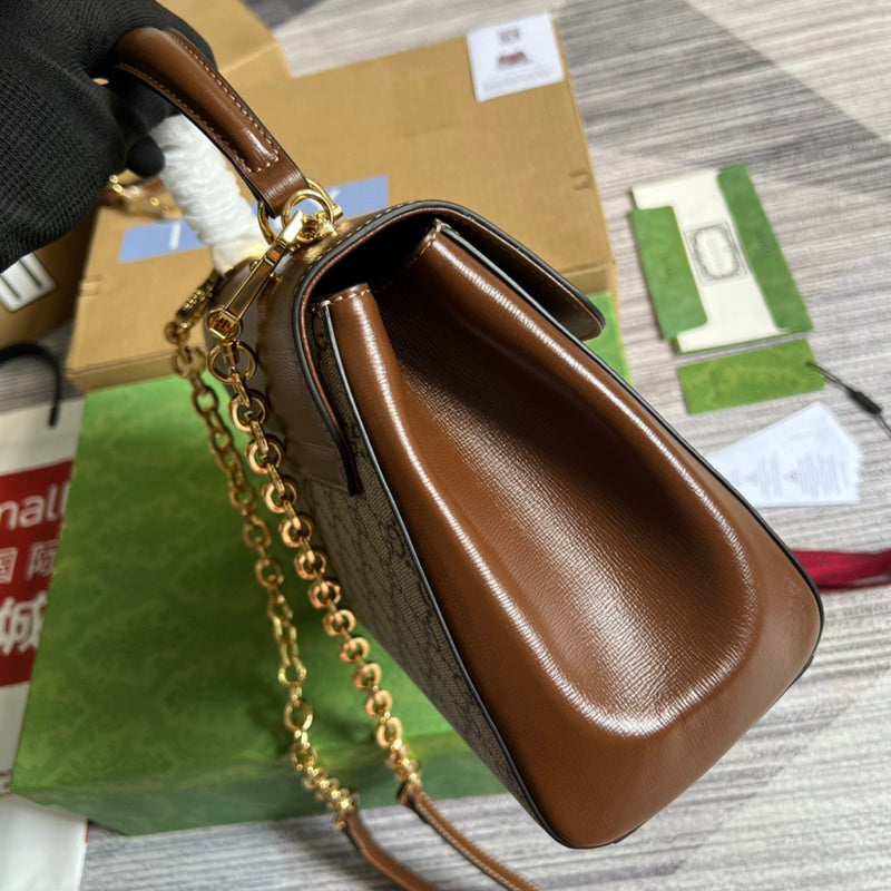 Close-up detail of polished chic women's handbag – women's premium purse