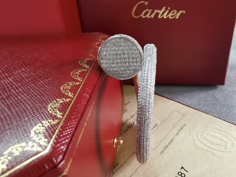 Side view of Cartier unisex jewelry piece