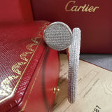 Side view of Cartier unisex jewelry piece