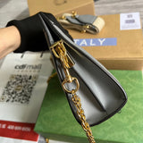 Top view of modern refined women's handbag – women's luxury handbag