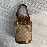 Top view of statement premium women's handbag – women's designer-style accessory