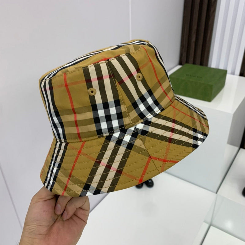Front view of Burberry unisex cap