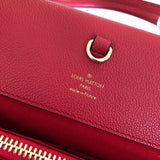 Side profile of classic elevated women's handbag – women's statement bag