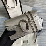Front view of chic statement women's handbag – women's statement bag