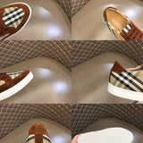 Statement Premium Synthetic Leather Shoes - Signature Finish | Women's Everyday Fashion Shoes #1391 - side angle view (image 2) of designer-inspired shoes