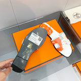 Hermes sandals Style 194 - logo and branding close-up