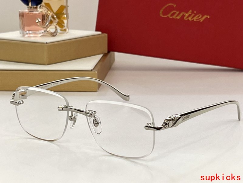 Side view of Cartier unisex sunglasses