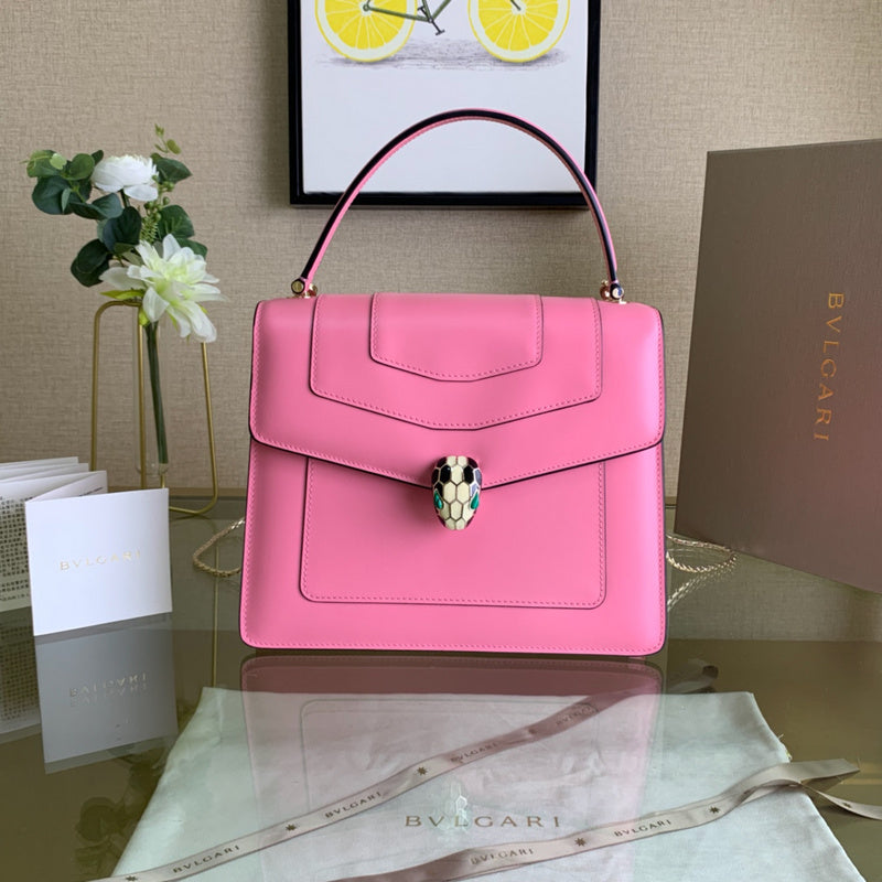 Bold Faux Leather Handbag - Versatile Everyday Design | Women's Fashion Handbag #1702 - product detail shot (image 10) of designer-inspired handbag