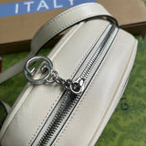 Back view of polished signature women's handbag – women's luxury accessory