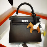  structured crossbody bag detail view showing craftsmanship 8