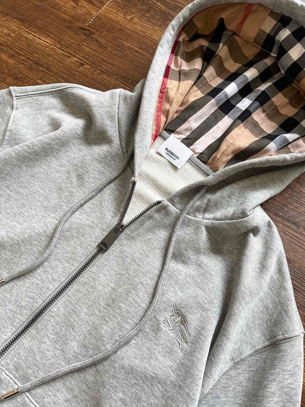 Burberry clothing close-up — premium authentic designer style