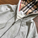 Burberry clothing close-up — premium authentic designer style