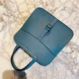  satchel close-up of hardware and finish 11