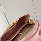 Front view of modern statement women's handbag – women's luxury handbag