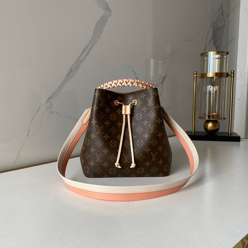 Side profile of premium classic women's handbag – women's statement bag